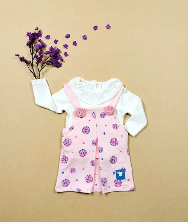 Blushing Blossom Overall Set