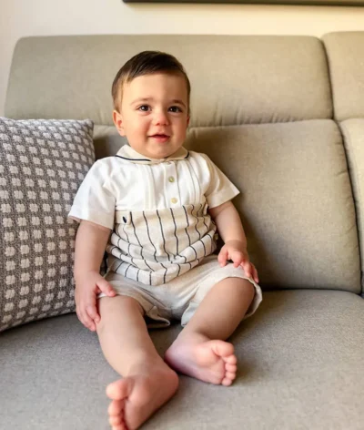 Dapper Stripes Outfit Set