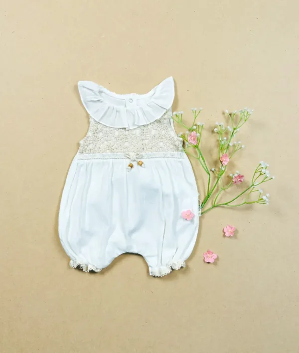 Elegent Ecru Romper