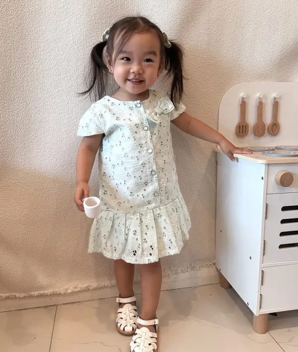 Minty Blossoms Dress