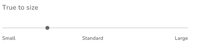 True to Size Image