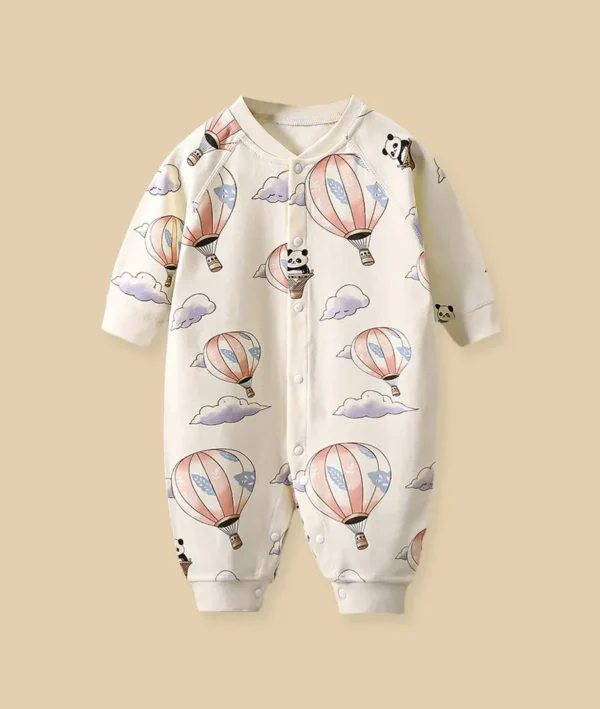 Flying Panda Romper
